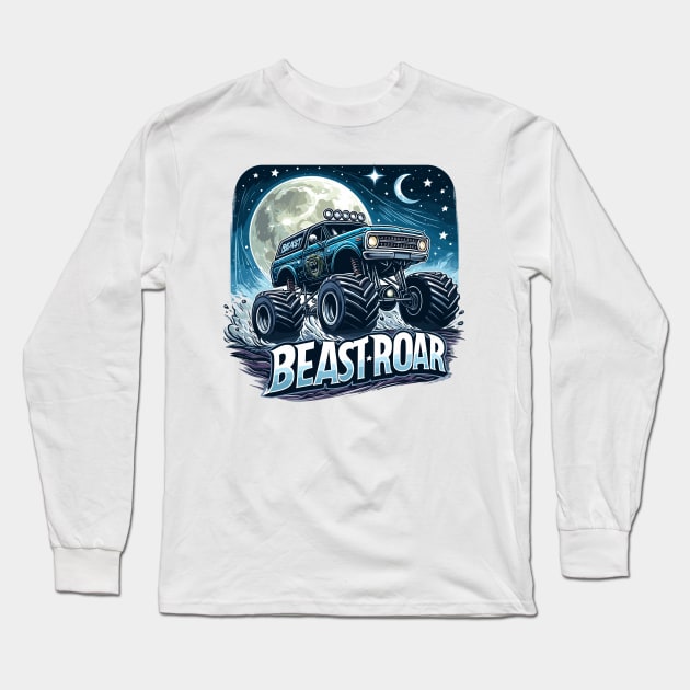 Monster truck Long Sleeve T-Shirt by Vehicles-Art